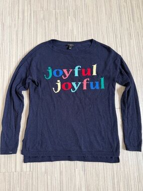 Talbots Joyful Joyful Sweater in PP (petite size petite) EUC